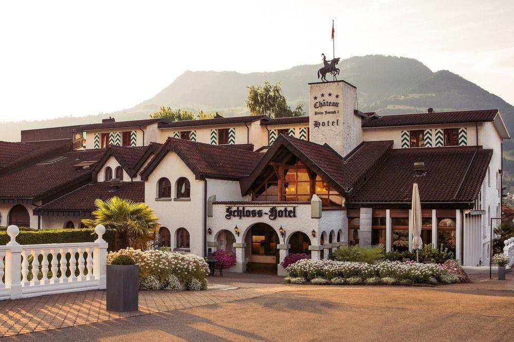 Swiss-Chalet Merlischachen - Historik Chalet-Hotel Lodge Кюснахт Экстерьер фото